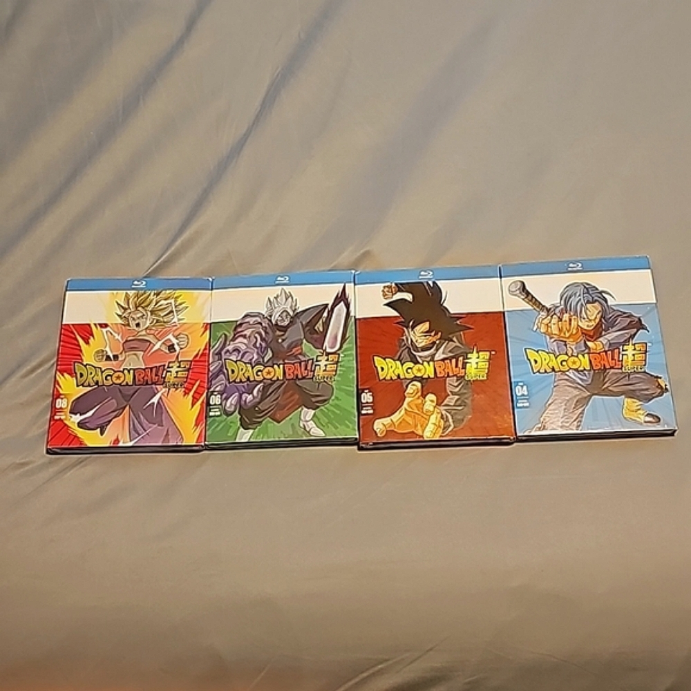 Dragonball Super parts 4-8 blu-ray